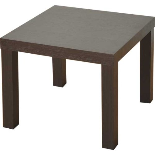 山善(YAMAZEN) キュービックテーブル(45×45cm) ダークブラウン ET-4545(DBR)S*