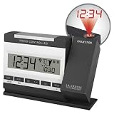 La Crosse Technology Hurricane Projection Alarm Clock with IN Temp