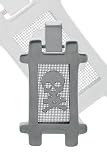 Asian-Styled Skull Stainless Steel Pendant