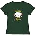 T-Shirt Womens Dark Green  BEWARE Argetine POKER PLAYER  Countries