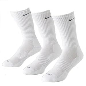 Nike Mens 3Pk Dri Fit Half Cush Crew