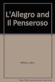 Milton's 'L'Allegro' and 'Il Penseroso'