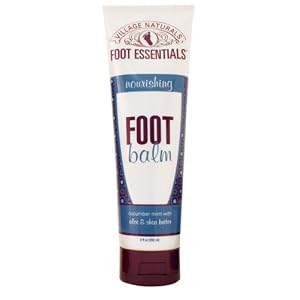 Village Naturals Foot Essentials Nourishing Foot Balm 9 fl oz by Village Naturals Foot Essentials