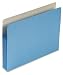 File Pockets, Letter, Reinforced Gusset, Drop-Front, Expands 3.5