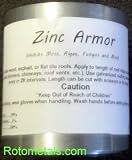 Zincarmor - 3 Wide Zinc Strip, 1-roll of 50 Feet Prevent Algae, Moss, Fungus & Mildew