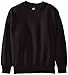 Hanes Boys Eco Smart Crew, Black, x Small