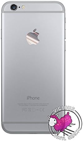 Mirror-Like CHROME Color Changer for Apple iPhone 6 Plus Logo Vinyl Sticker Decal Glitter Shiny