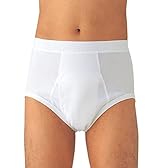グンゼ 愛情らくらく ブリーフ(ウエストスパン)(前あき)(男性用) ホワイト M