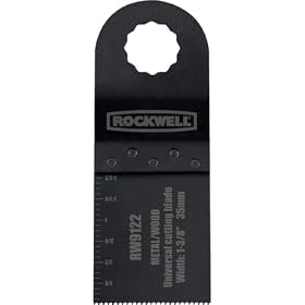 Rockwell RW9122 Sonicrafter 1-3/8-Inch Universal End Cut Blade, 1-Piece