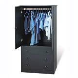 Prepac 3-Drawer Wardrobe - Black - Free Shipping!