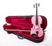 Full Size 4/4 Student Beginners Violin with Case and Accessories - Pink (Free eLessons, & DirectlyCheap(TM) Translucent Blue Medium Guitar Pick)