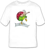 T-shirt with ladybug, ladybird, trampoline, sport, animal, gymnastics