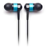 Earjax BZ-EMY13-0611 Moxy Series Headphones, Black/Turquoise thumbnail