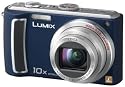 Panasonic Lumix DMC-TZ5A 9.1MP Digital Camera with 10x Wide Angle MEGA Optical Image Stabilized Zoom (Blue)
