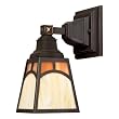 Quoizel TF849R Tiffany 11-1/2-Inch One Light Sconce, Architectural Bronze Finish
