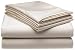 500-Thread-Count Wrinkle Free King Sheet Set, Ivory