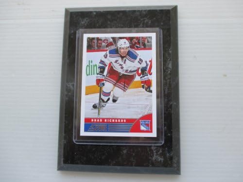 Brad Richards New York Rangers Mounted Player Card 4x6