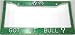 Paw Prints Green Glitter Got Pit Bull? License Plate Frame