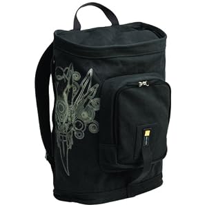 Case Logic SNBP-17F 17-Inch Full-Size Canvas Lifestyle Backpack (Dark Gray)