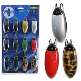 1 Piece Sunglass Visor Clip Sunglasses Eyeglass Car Holder (Color May Vary)