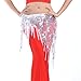BellyLady Belly Dance Hip Scarf Shawl With Fringe Tribal Triangle Tassles Wrap