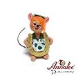 3" Good Luck Mouse By Annalee