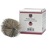 MEECO'S RED DEVIL Pellet Stove Cleaning Brush - 4in. Fiber, Model# 84333 by Meeco