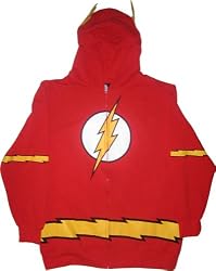 The Flash Red Masked Costume Hoodie