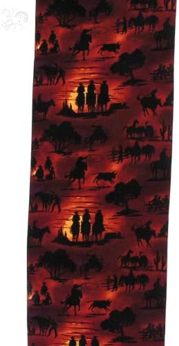 Table Runner, Sunset Ride 13.5x54 Inches With Tassels