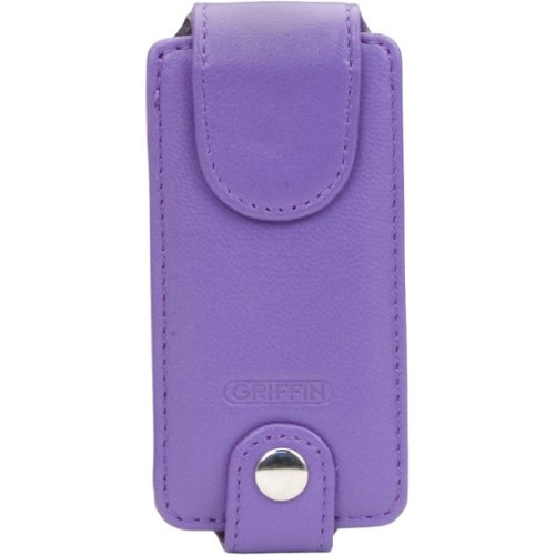 Griffin Trio 3-in-1 Interchangeable Leather Case for iPod nano 1G, 2G (Lavender)