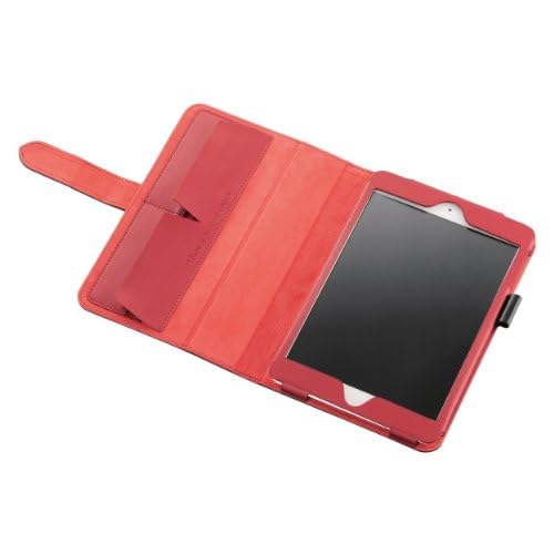 ELECOM 本革レザーケース iPad mini対応 手帳タイプ ブラック TB-A12SLC1BK