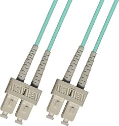 3M Multimode Duplex 10 Gigabit Fiber Optic Cable (50/125) - SC to SC