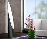 Standspiegel POP UP 160 cm Schwarz Designer Spiegel oval