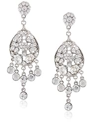 Nina Crystal Fringe Chandelier Drop Earrings