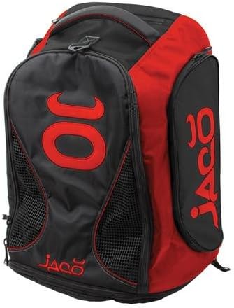 Jaco Convertible Equipment Bag - Black/Warm Red