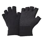 FLOSO® Unisex Fingerless Magic Gloves with Grip