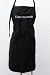 Black Embroidered Apron