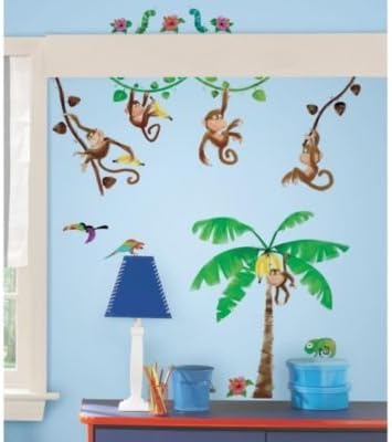 Roomates Monkey Business Peel & Stick Wall Decals by Roomates