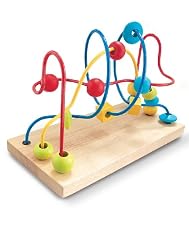 Wooden bead maze