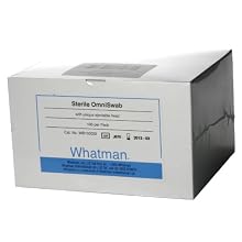 Whatman WB100035 Omni Swab Pack Buccal Swab Sterile (Pack of 100)