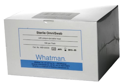 Whatman Omni Swab Pack Buccal Swab Sterile (Pack of 100)