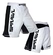 SPRAWL GRIPFLEX COMPETITION WHITE WITH BLACK FIGHT SHORTS SIZE 40