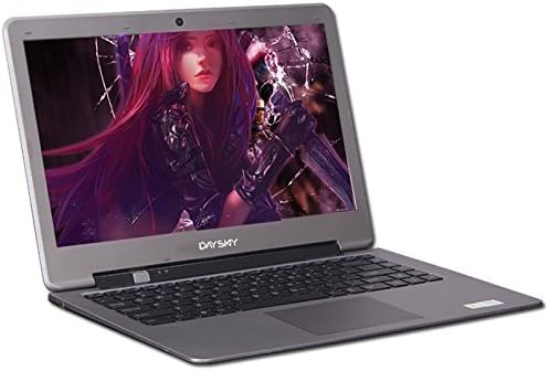 Daysky-DK70 quad-core ultra-thin laptops 14 inches wide Student Recreation 2G memory 320G hard drive - Silver