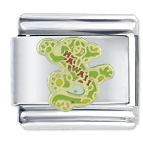 Hawaii Gecco Italian Charms