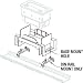 Red Lion BMK11 CUB5 or MLPS DIN Rail Base Mount Adapter Kit