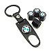 Eppar® Decorative Steering Wheel Logo Trim for BMW X1 X3 X4 X5 X6 Z3 Z4 i3 i8 E63 E64 F20 F25 E81 E84 E85 E86 E89 F10 F30 F10 E87 E88 E82 E36 E46 E90 E92 E93 E39 E60 E65 E66 F01 F02 F06 F07 (Blue)