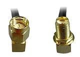 GlobalSat SMA-SMA Antenna Port Adapter Cable