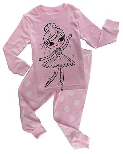 Girls Pajamas Little Kids Pjs Sets 100% Cotton Clothes Size 12M-8Y