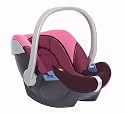 Cybex 050045002 - Aton Autokindersitz / Babyschale Gruppe 0+ (0 bis 18 kg), ab der Geburt bis ca. 15 Monate, purple-pink / violett