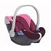 Cybex 050045002 - Aton Autokindersitz / Babyschale Gruppe 0+ (0 bis 18 kg), ab der Geburt bis ca. 15 Monate, purple-pink / violett